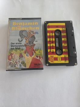 Benjamin Blümchen Folge 1 Der erste Wetterelefant der Welt 4-fach Silber geschraubt Rot Gelb 4.23935 CD Teldec+Altes Kiosk Logo(Schwarze Schrift, Innencover minimal beschädigt)
